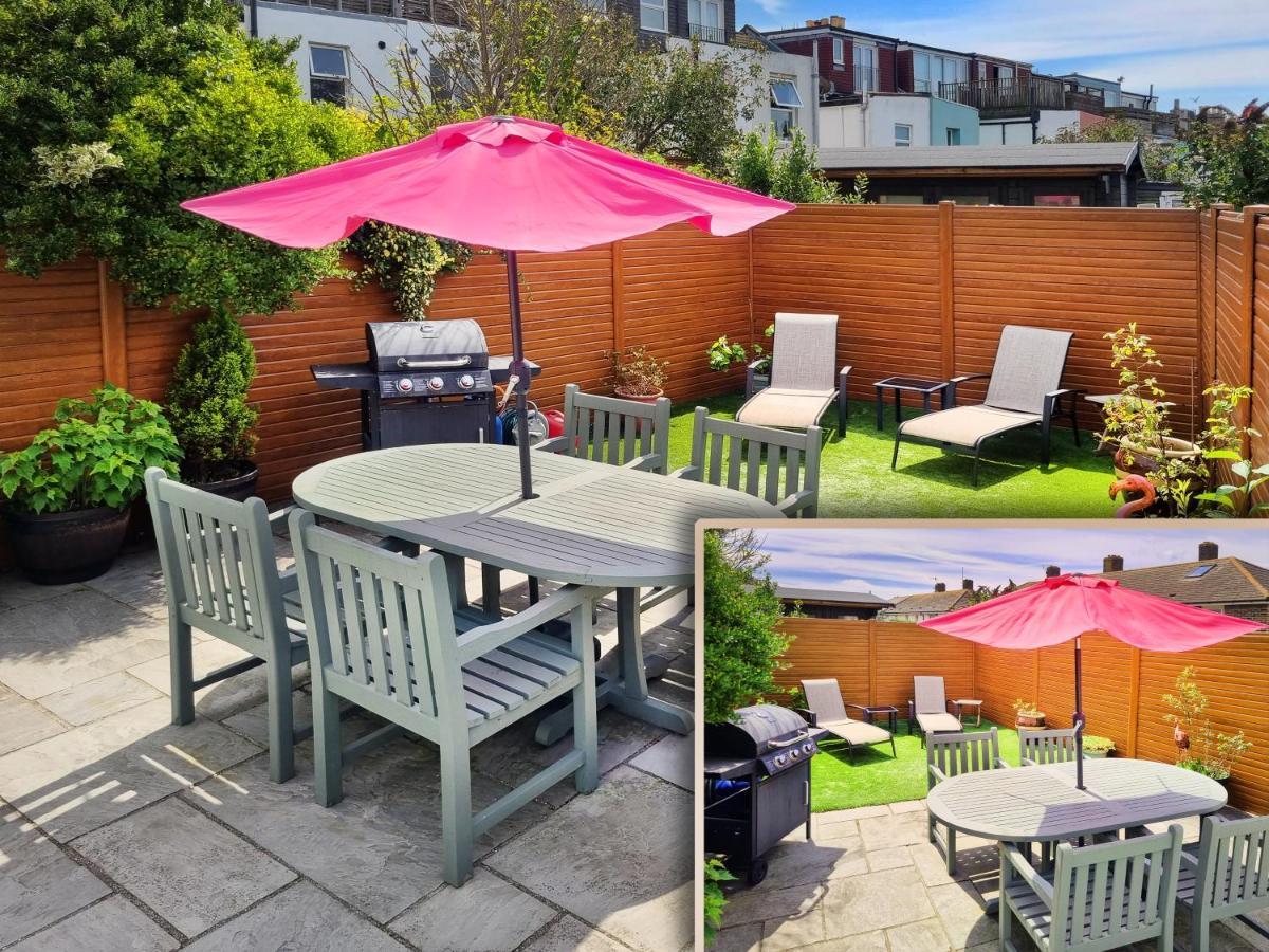 Sunny Queens Park Home - Garden & Private Parking Hove Extérieur photo